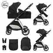 Бебешка количка 3 в 1 Aspen Black от Lorelli