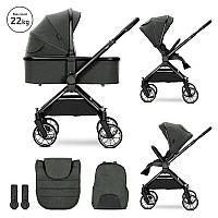 Бебешка количка 3 в 1 Reya Green от Lorelli