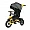 Детска триколка Jaguar В.г. Black & Yellow от Lorelli