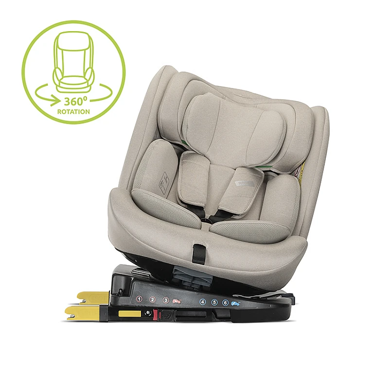 Стол за кола Rodeo Beige 360, Isofix от Lorelli