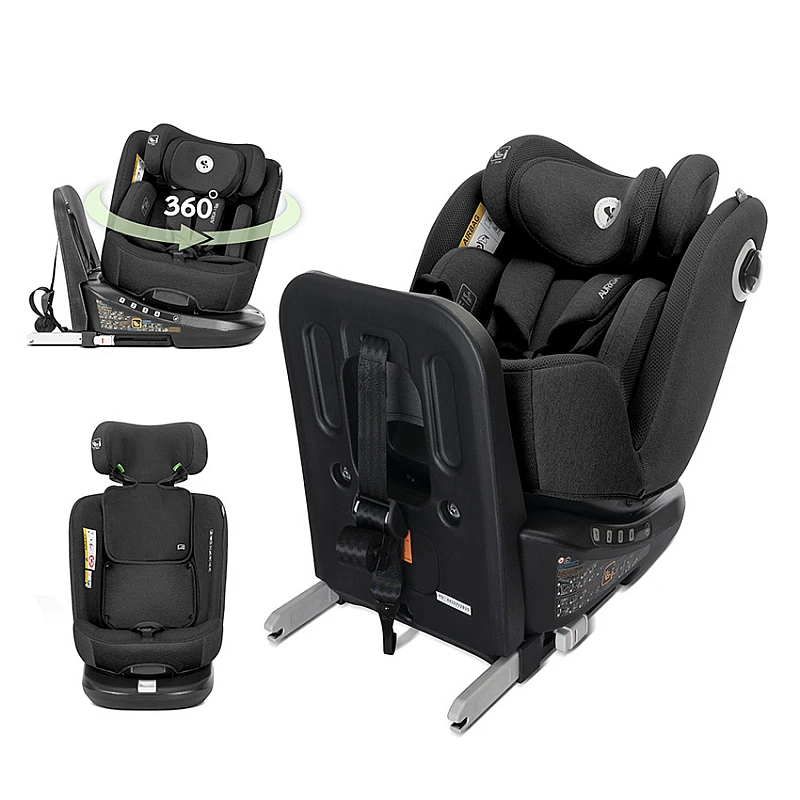 Стол за кола Auriga Black i-Size Isofix от Lorelli