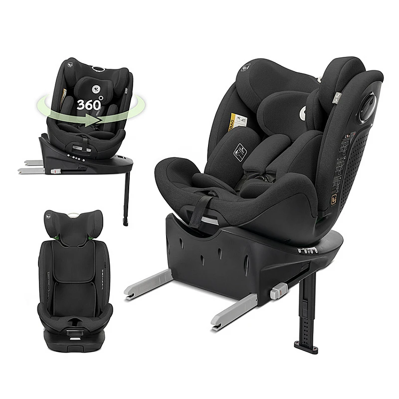 Стол за кола Perseus Black i-Size Isofix от Lorelli