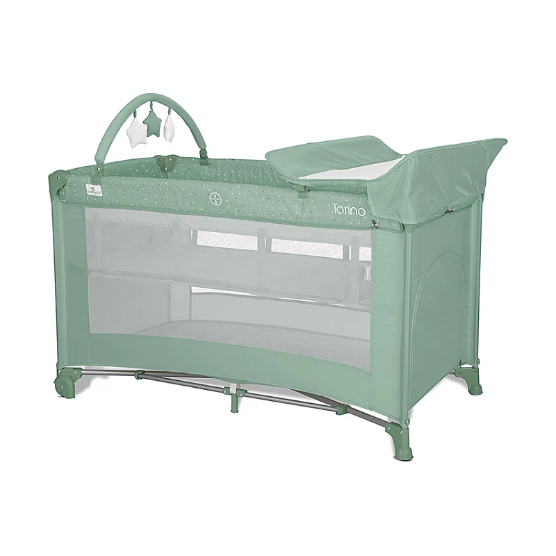 Бебешка кошара Torino Plus Green от Lorelli