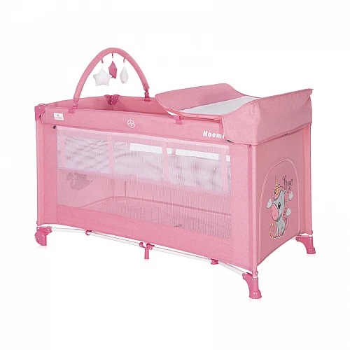 Бебешка кошара Noemi Plus Rose Velvet Unicorn от Lorelli Бебешка кошара Noemi Plus Rose Velvet Unicorn от Lorelli