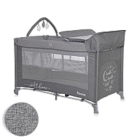 Бебешка кошара Noemi Plus Cool Grey Star от Lorelli