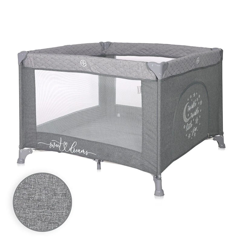 Бебешка кошара Sunny Playground Cool Grey Star от Lorelli