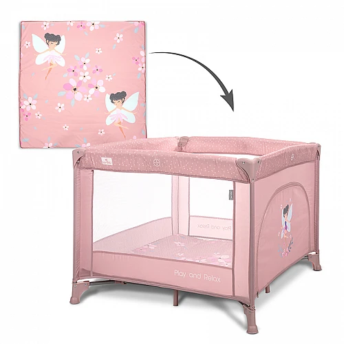 Бебешка кошара Play N Relax Blush Pink Fairy от Lorelli