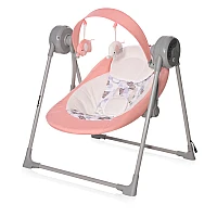 Бебешка електрическа люлка Twinkle Pink Rhino от Lorelli