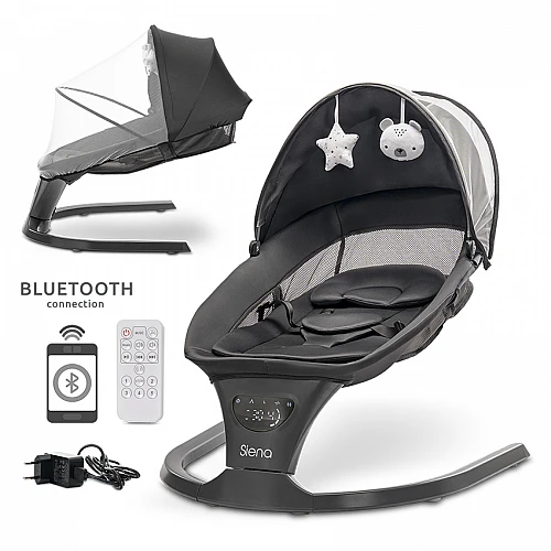 Бебешки шезлонг Siena Graphite от Lorelli Бебешки шезлонг Siena Graphite от Lorelli