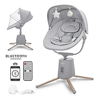 Бебешки шезлонг Storky Grey от Lorelli