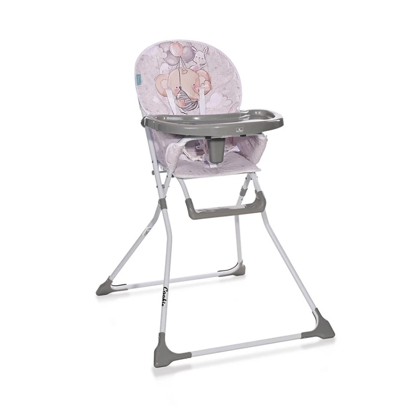 Стол за хранене Cookie Marble Grey Flying Friends от Lorelli
