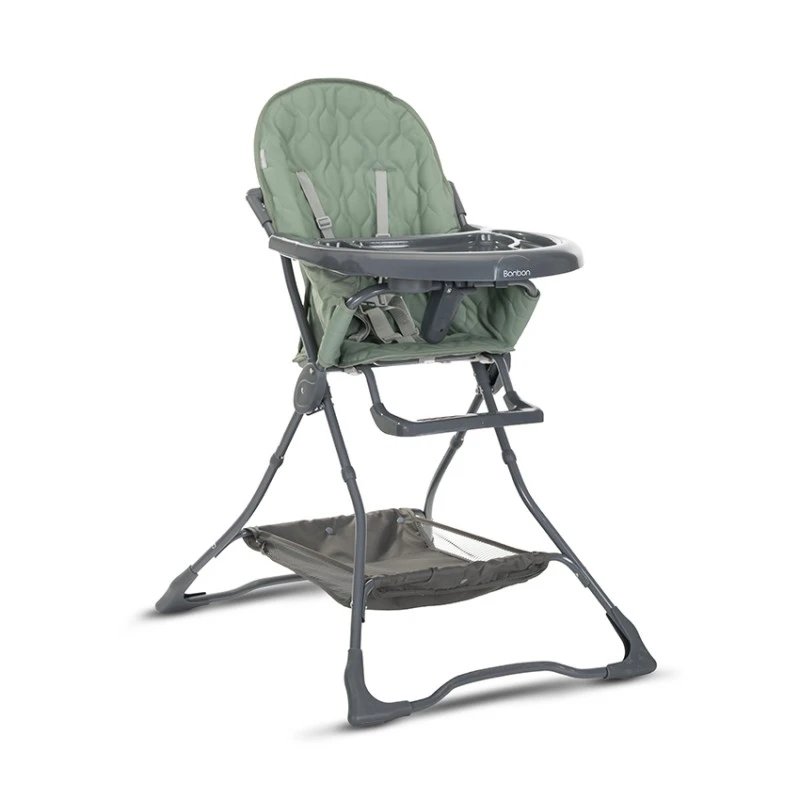 Стол за хранене Bonbon Green Leather от Lorelli