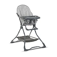 Стол за хранене Bonbon Grey Leather от Lorelli