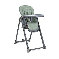 Стол за хранене Party Green Leather от Lorelli