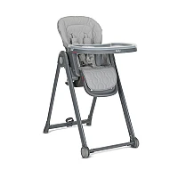 Стол за хранене Party Grey Leather от Lorelli