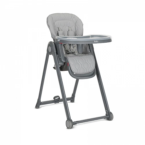Стол за хранене Party Grey Leather от Lorelli
