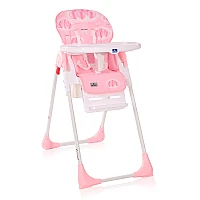 Стол за хранене Cryspi Pink Hearts от Lorelli