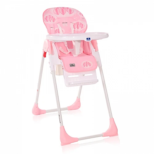 Стол за хранене Cryspi Pink Hearts от Lorelli