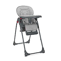 Стол за хранене Dulce Grey Leather от Lorelli