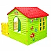 Детска градинска къщичка и маса Къща Малка с Ограда от Mochtoys