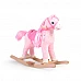 Плюшена играчка за яздене Кон Rose Розов от Moni Toys