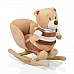 Плюшена играчка за яздене Bear Каки от Moni Toys Плюшена играчка за яздене Bear Каки от Moni Toys