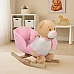 Плюшена играчка за яздене Bear Розова от Moni Toys Плюшена играчка за яздене Bear Розова от Moni Toys