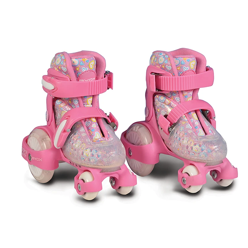Детски ролери и кънки Little Beetle Pinky Girl от Byox