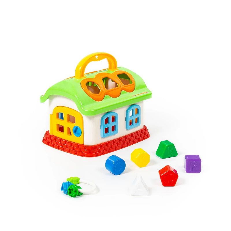 Детски конструктор и сортер Къща Сортер Fairy House от Polesie Toys