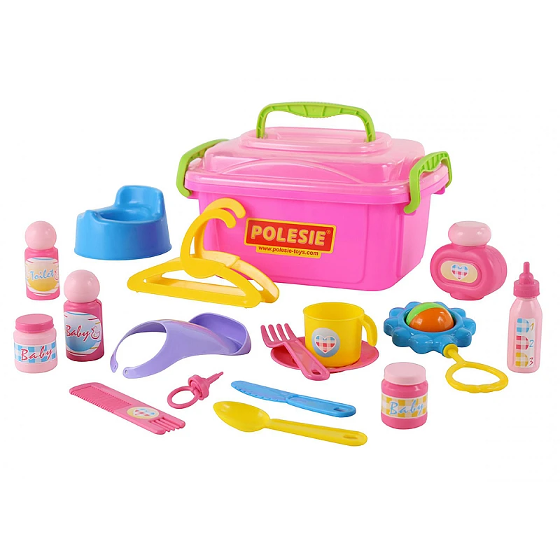 Детска ролева играчка Комплект за Игра в Куфар Nanny от Polesie Toys