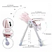 Мултифункционално столче за хранене I Eat Розов от Cangaroo