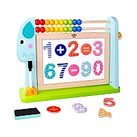 Дървена образователна играчка Дъска със Сметало Tkf087 от Tooky Toy