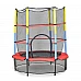 Детски батут 140 см (4.5ft) Червен от Byox