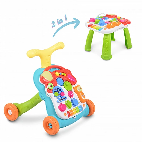 Детска играчка за прохождане Walker 2в1 N5218 Оранжев от Moni Toys Детска играчка за прохождане Walker 2в1 N5218 Оранжев от Moni Toys