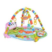 Активна гимнастика Baby Piano Girl-розов от Moni Toys
