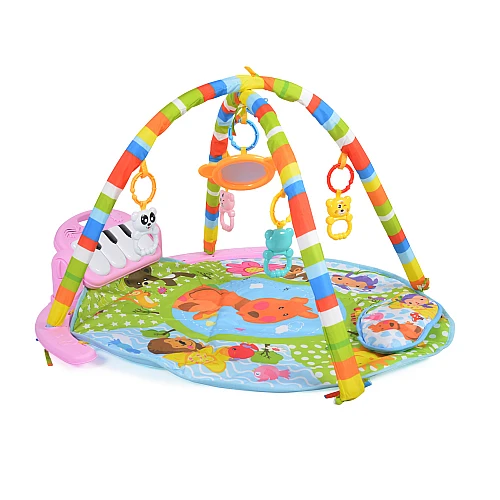 Активна гимнастика Baby Piano Girl-розов от Moni Toys