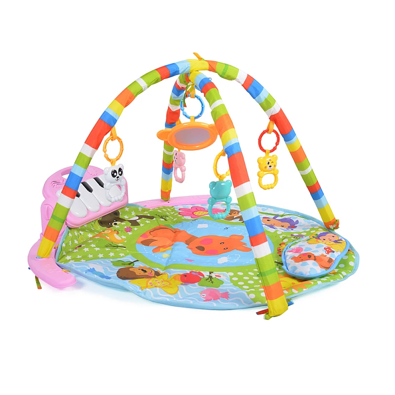 Активна гимнастика Baby Piano Girl-розов от Moni Toys