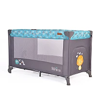 Бебешка кошара за спане и игра Africa Тюркоаз от Cangaroo