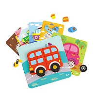 Дървен пъзел 3d Пъзел 6в1 Transportation Tl635 от Tooky Toy