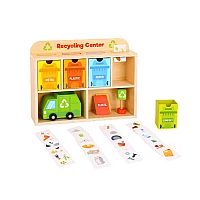 Дървена образователна играчка Център за Рециклиране Ty635a от Tooky Toy