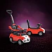 Детска кола за бутане С Дръжка Rider 308 Червен от Moni