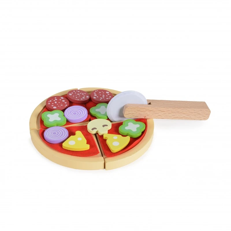 Дървена ролева играчка Пица Сет от Moni Toys