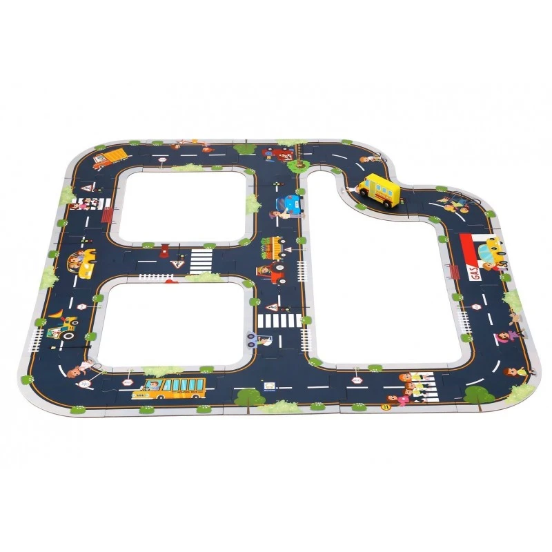 Дървена ролева играчка Писта City Road Th103 от Tooky Toy