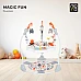 Детско бънджи и активен център Magic Fun Оранжев от Moni Детско бънджи и активен център Magic Fun Оранжев от Moni