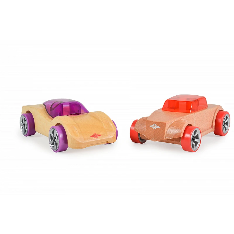 Дървена ролева играчка Коли 2бр. Mini Sc1 Chaos/hr5 Scorch от Automoblox