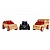 Дървена ролева играчка Коли Mini 3-pack Rescue Vehicles от Automoblox