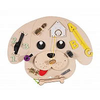 Дървена образователна играчка Монтесори Дървена Дъска Dog от Moni Toys