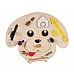 Дървена образователна играчка Монтесори Дървена Дъска Dog от Moni Toys