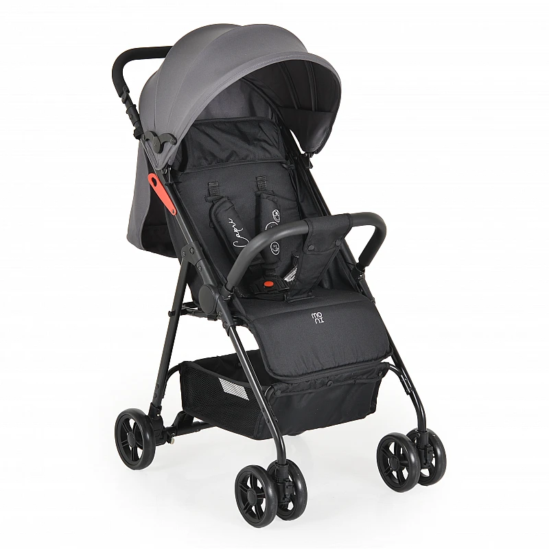 Лятна бебешка количка Capri Сив от Moni