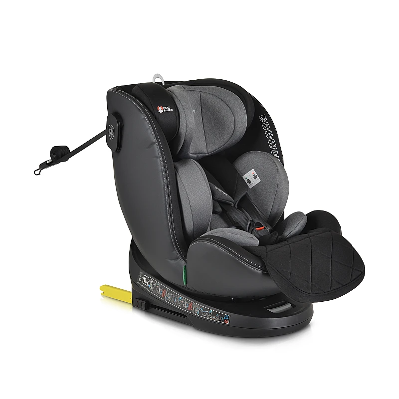 Столче за кола i-Size Castor 40-150 см Сив от Cangaroo